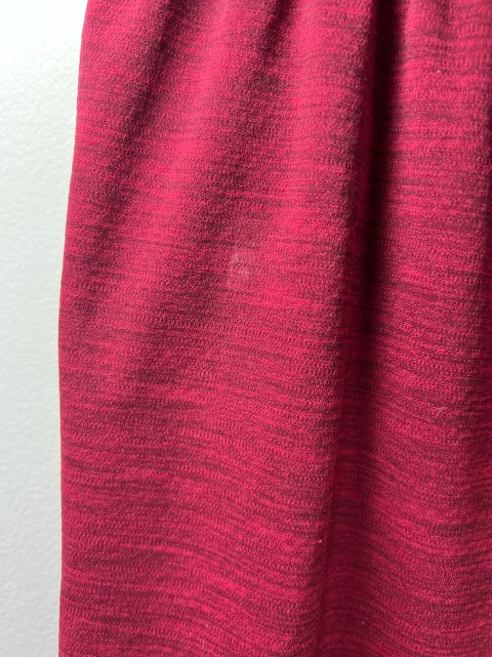 Nike Dri-Fit Athletic Shorts Heathered Red Pull On Pockets Stretch Athleisure XL